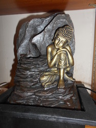 fontaine Bouddha zen