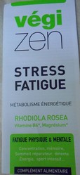 le "Vgizen" contre la fatigue et le stress 